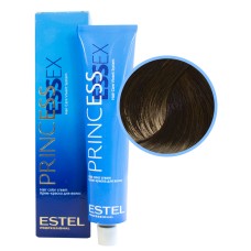 ESTEL Princess Essex Крем-краска 5/00 Светлый шатен для седины , 60 мл