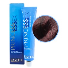 ESTEL Princess Essex Крем-краска 5/56 Светлый шатен красно-фиолетовый , 60 мл