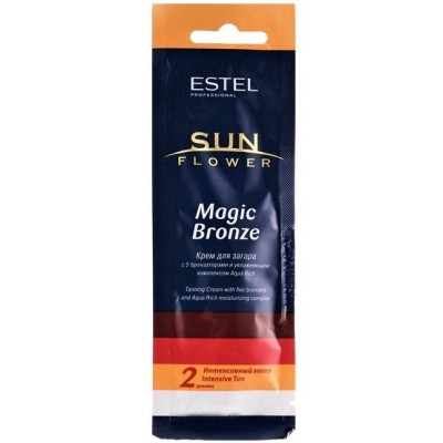 ESTEL SunFlower Крем для загара в солярии Magic Bronze , 15 мл
