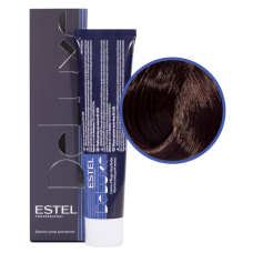 ESTEL Deluxe Краска-уход 4/5 Шатен красный , 60 мл