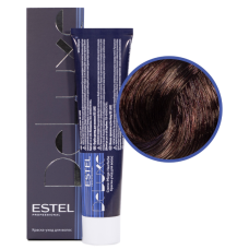 ESTEL Deluxe Краска-уход 4/65 Шатен фиолетово-красный , 60 мл