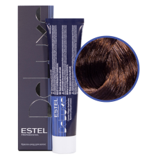 ESTEL Deluxe Краска-уход 5/47 Светлый шатен медно-коричневый , 60 мл
