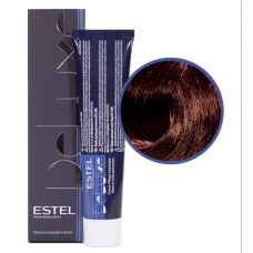 ESTEL Deluxe Краска-уход 5/50 Светлый шатен красный для седины , 60 мл