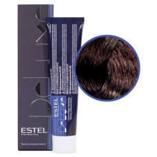 ESTEL Deluxe Краска-уход 5/6 Светлый шатен фиолетовый , 60 мл