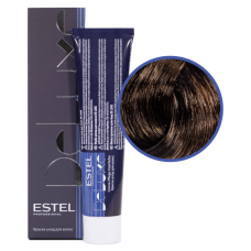 ESTEL Deluxe Краска-уход 5/7 Светлый шатен коричневый , 60 мл