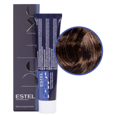 ESTEL Deluxe Краска-уход 5/74 Светлый шатен коричнево-медный , 60 мл