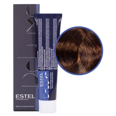 ESTEL Deluxe Краска-уход 6/4 Темно-русый медный , 60 мл