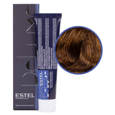 ESTEL Deluxe Краска-уход 6/43 Темно-русый медно-золотистый , 60 мл