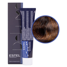 ESTEL Deluxe Краска-уход 6/75 Темно-русый коричнево-красный , 60 мл