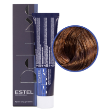 ESTEL Deluxe Краска-уход 7/75 Русый коричнево-красный , 60 мл