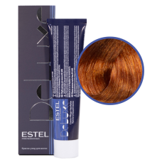 ESTEL Deluxe Краска-уход 8/44 Светло-русый медный интенсивный , 60 мл