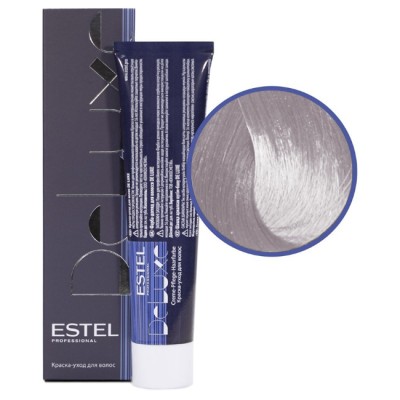 ESTEL Deluxe Краска-уход 10/18 Светлый блондин пепельно-жемчужный , 60 мл