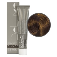 ESTEL Deluxe Silver Крем-краска 7/37 Русый золотисто-коричневый, 60 мл