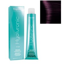KAPOUS Hyaluronic Acid Крем-краска 4/2 Коричневый фиолетовый , 100 мл