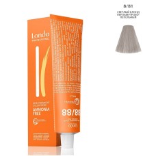 LONDA Ammonia-Free Интенсивное тонирование 8/81 Светлый блонд перламутрово-пепельный , 60 мл