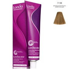 LONDA Londacolor Стойкая крем-краска 7/38 Блонд золотисто-жемчужный , 60 мл
