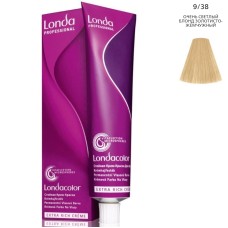 LONDA Londacolor Стойкая крем-краска 9/38 Очень светлый блонд золотисто-жемчужный , 60 мл