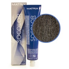 MATRIX SOCOLOR beauty Extra Coverage Стойкая крем-краска 505N Светлый шатен для седых волос , 90 мл