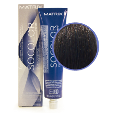 MATRIX SOCOLOR beauty Extra Coverage Стойкая крем-краска 505NA Светлый шатен натуральный пепельный для седых волос , 90 мл