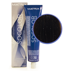 MATRIX SOCOLOR beauty Extra Coverage Стойкая крем-краска 506NA Темный блондин натуральный пепельный для седых волос , 90 мл