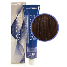MATRIX SOCOLOR beauty Extra Coverage Стойкая крем-краска 507AV Блондин пепельно-перламутровый для седых волос , 90 мл