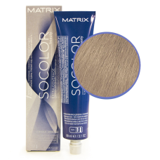 MATRIX SOCOLOR beauty Extra Coverage Стойкая крем-краска 510NA Очень-очень светлый блондин натуральный пепельный для седых волос , 90 мл