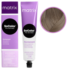 MATRIX SoColor Pre-Bonded Extra Coverage Стойкая крем-краска 508NA Светлый блондин натуральный пепельный, 90 мл