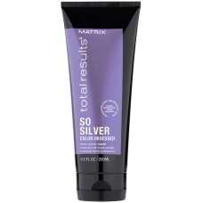 MATRIX Total Results So Silver Маска для усиления серебристых оттенков блонд 200 мл