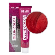 OLLIN Color Перманентная крем-краска 0/66 Корректор красный , 60 мл