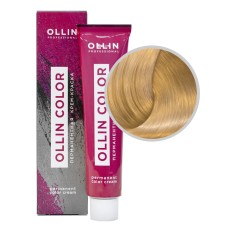 OLLIN Color Перманентная крем-краска 10/03 Светлый блондин прозрачно-золотистый , 60 мл