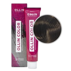 OLLIN Color Перманентная крем-краска 4/3 Шатен золотистый , 60 мл