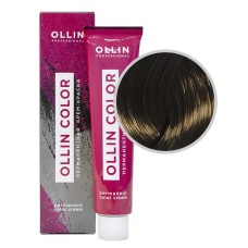 OLLIN Color Перманентная крем-краска 6/0 Темно-русый , 100 мл