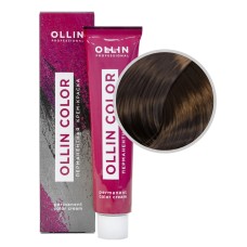 OLLIN Color Перманентная крем-краска 6/00 Темно-русый глубокий , 100 мл