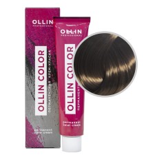 OLLIN Color Перманентная крем-краска 6/71 Темно-русый коричнево-пепельный , 100 мл OLLIN Color Перманентная крем-краска 6/71 Темно-русый коричнево-пепельный , 100 мл