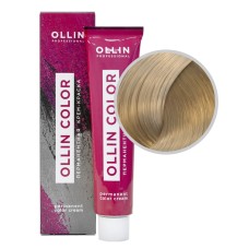 OLLIN Color Перманентная крем-краска 9/1 Блондин пепельный , 60 мл