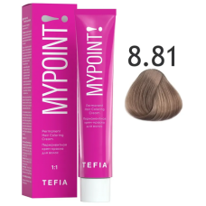 TEFIA My Point Крем-краска для волос 8/81 Светлый блондин коричнево-пепельный, 60 мл
