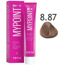 TEFIA My Point Крем-краска для волос 8/87 Светлый блондин коричнево-фиолетовый, 60 мл