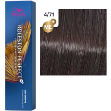 WELLA Koleston Perfect Стойкая крем-краска 4/71 Тирамису , 60 мл
