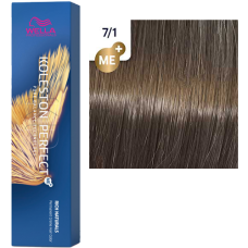 WELLA Koleston Perfect Стойкая крем-краска 7/1 Табачный маррон , 60 мл