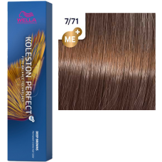 WELLA Koleston Perfect Стойкая крем-краска 7/71 Янтарная куница , 60 мл