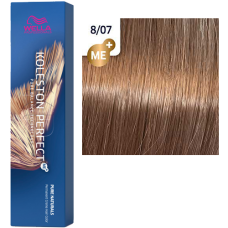 WELLA Koleston Perfect Стойкая крем-краска 8/07 Платан , 60 мл