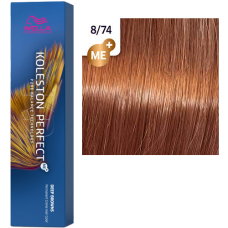 WELLA Koleston Perfect Стойкая крем-краска 8/74 Ирландский красный , 60 мл