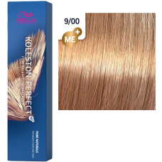 WELLA Koleston Perfect Стойкая крем-краска 9/00 Очень светлый блонд натуральный интенсивный , 60 мл