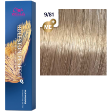 WELLA Koleston Perfect Стойкая крем-краска 9/81 Сливочный камео , 60 мл