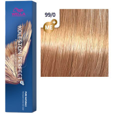 WELLA Koleston Perfect Стойкая крем-краска 99/0 Очень светлый блонд интенсивный натуральный , 60 мл