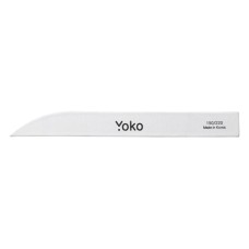 YOKO Пилка скошенная 150/220 белая в индивидуальной упаковке